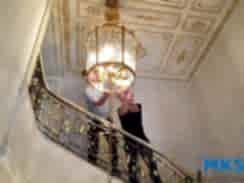 Мытье люстр