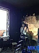 Уборка квартиры на Маршала Савицкого после пожара (100 м2)
