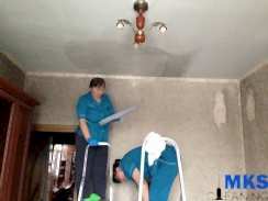 Уборка квартиры на Маршала Савицкого после пожара (100 м2)