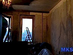 Уборка квартиры на Маршала Савицкого после пожара (100 м2)