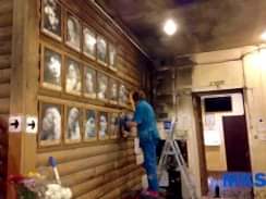 Уборка после пожара БЦ Нагатинский, 9000 кв.м