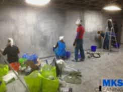 Уборка после пожара БЦ Нагатинский, 9000 кв.м