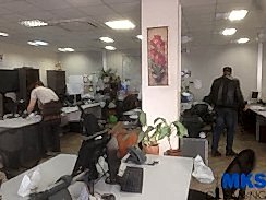 Уборка после пожара БЦ Нагатинский, 9000 кв.м