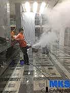 Уборка после пожара БЦ Нагатинский, 9000 кв.м