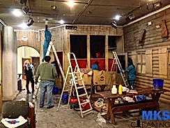 Уборка после пожара БЦ Нагатинский, 9000 кв.м