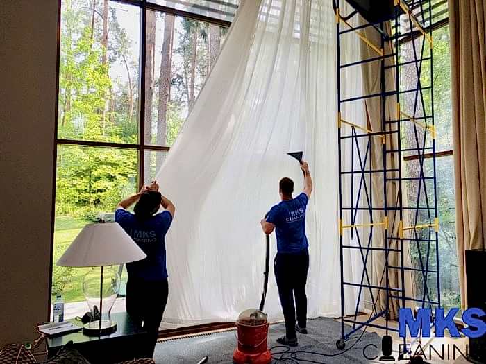 Акция! Скидка на химчистку штор 20 %!